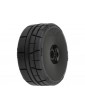 Pro-Line Menace HP BELTED Speed Run 1:8 Tires Mounted on Mach 10 Black 17mm Wheels (2)