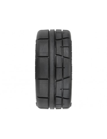 Pro-Line Menace HP BELTED Speed Run 1:8 Tires Mounted on Mach 10 Black 17mm Wheels (2)