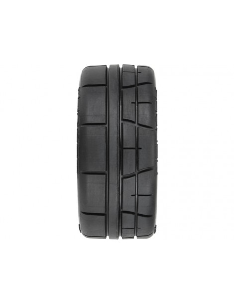Pro-Line Menace HP BELTED Speed Run 1:8 Tires Mounted on Mach 10 Black 17mm Wheels (2)