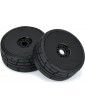 Pro-Line Menace HP BELTED Speed Run 1:8 Tires Mounted on Mach 10 Black 17mm Wheels (2)