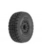Pro-Line Wheels and Tires 2.2/3.0", Mirage TT tires, Black Raid Wheels (2)