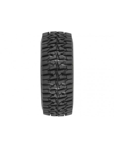 Pro-Line Wheels and Tires 2.2/3.0", Mirage TT tires, Black Raid Wheels (2)