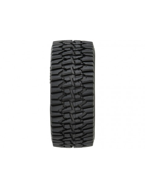 Pro-Line 1/16 Mirage TT F/R Tires MTD 12mm Silver Impulse (4): Mojave Grom