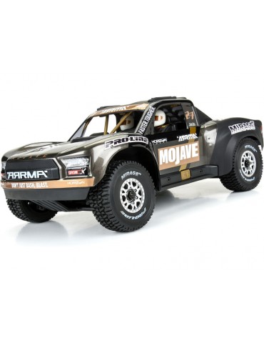 Pro-Line 1/16 Mirage TT F/R Tires MTD 12mm Silver Impulse (4): Mojave Grom