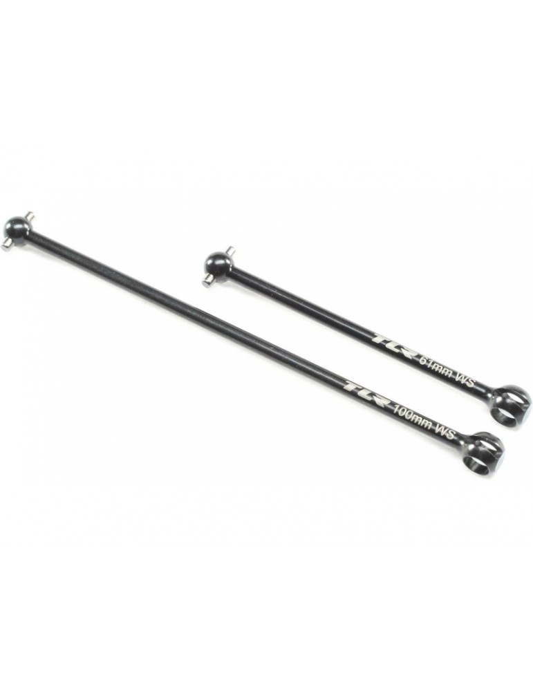 TLR CVA Driveshaft Bones, 61mm/100mm: 22X