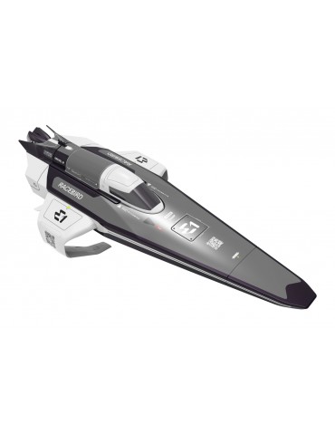 E1 RaceBird Lite RC Hydrofoil Boat 2.4GHz RTR - Balta