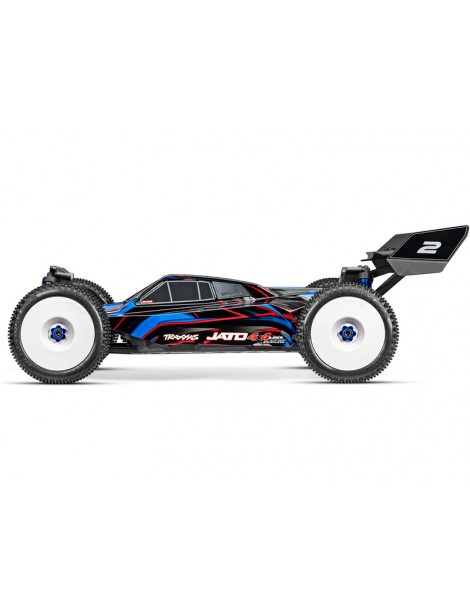 RC modelis Traxxas Jato 1:8 4WD VXL-4S RTR Mėlyna