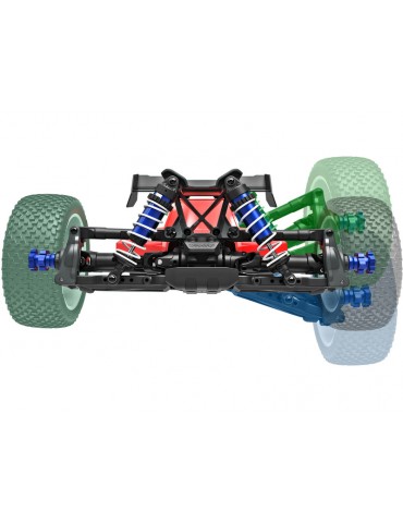 RC modelis Traxxas Jato 1:8 4WD VXL-4S RTR Mėlyna