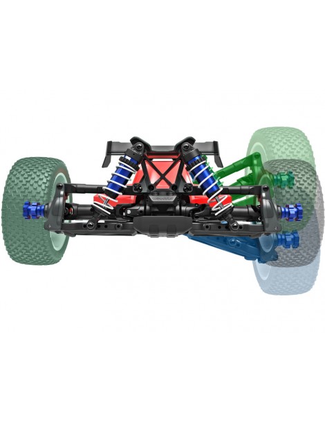 RC modelis Traxxas Jato 1:8 4WD VXL-4S RTR Mėlyna