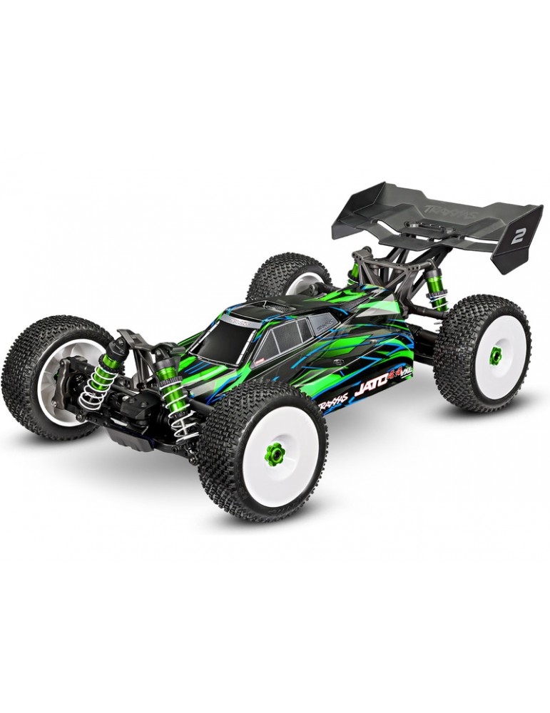 RC modelis Traxxas Jato 1:8 4WD VXL-4S RTR Žalia