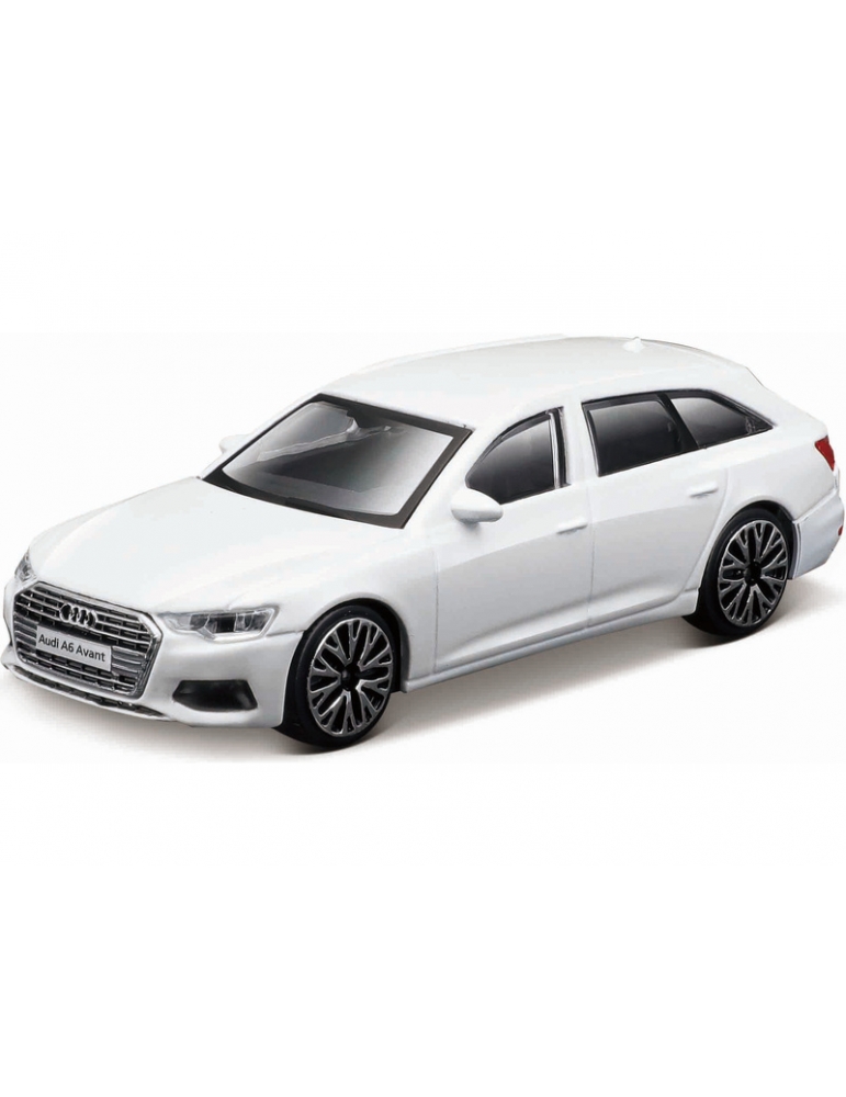 Bburago Audi A6 Avant 1:43 white-BB18-30398W