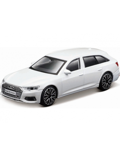 Bburago Audi A6 Avant 1:43 white-BB18-30398W