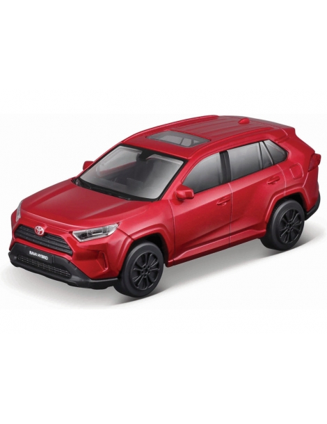 Bburago Toyota RAV4 2022 1:43 raudona metallic