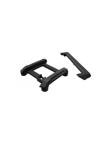 Traxxas Skid plate (roof)/ tailgate protector (black) (fits 10711)