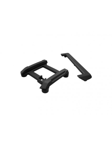 Traxxas Skid plate (roof)/ tailgate protector (black) (fits 10711)