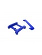 Traxxas Skid plate (roof)/ tailgate protector (blue) (fits 10711)