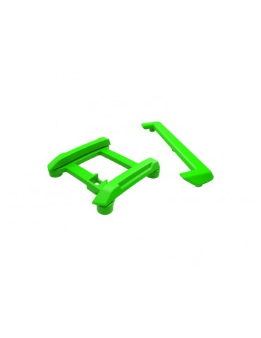 Traxxas Skid plate (roof)/ tailgate protector (green) (fits 10711)