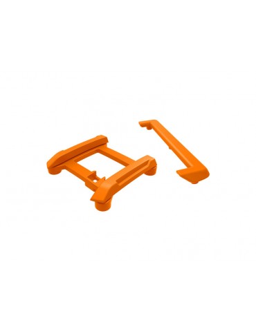 Traxxas Skid plate (roof)/ tailgate protector (orange) (fits 10711)