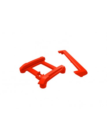 Traxxas Skid plate (roof)/ tailgate protector (red) (fits 10711)