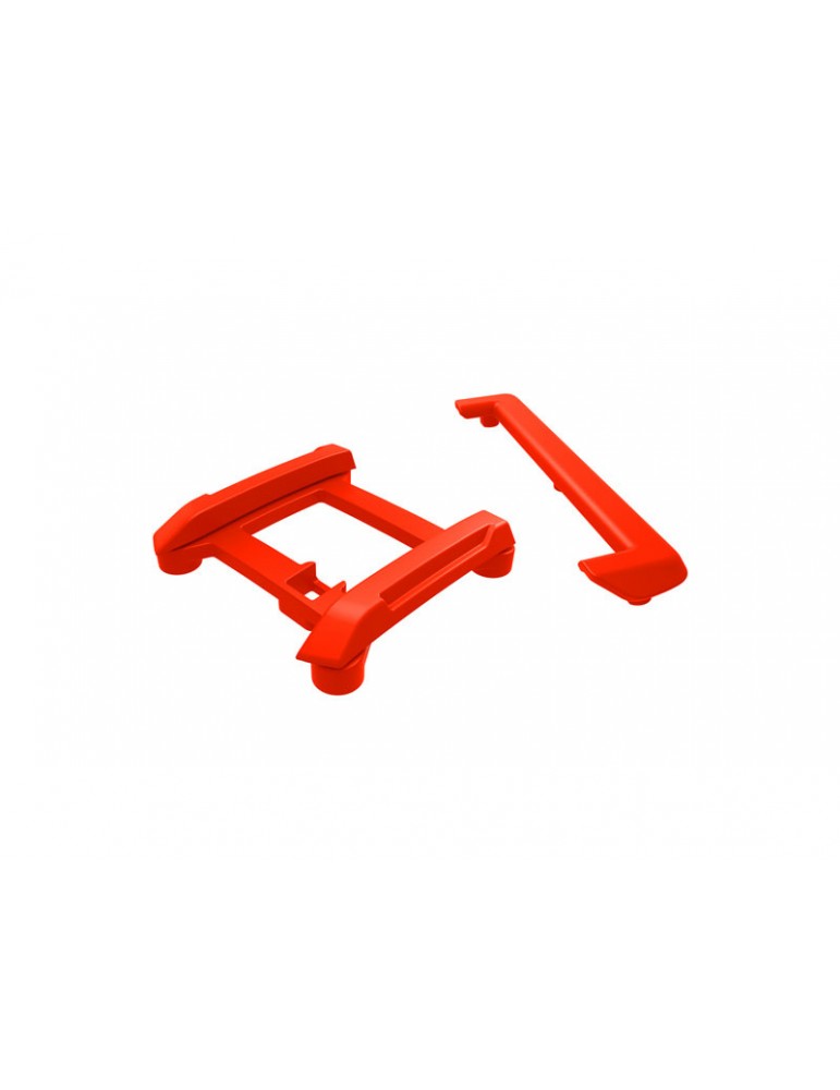 Traxxas Skid plate (roof)/ tailgate protector (red) (fits 10711)