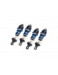 Traxxas Shocks, GTR long, blue (assembled with springs) (4)