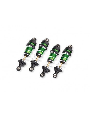 Traxxas Shocks, GTR long, green (assembled with springs) (4)