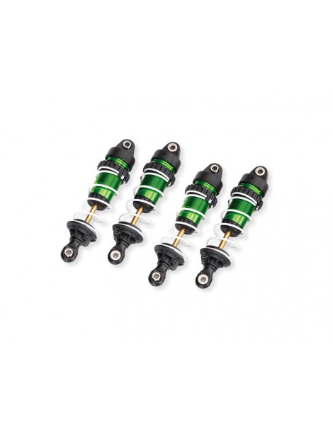 Traxxas Shocks, GTR long, green (assembled with springs) (4)