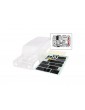 Traxxas Body, Land Rover Defender, complete (clear)