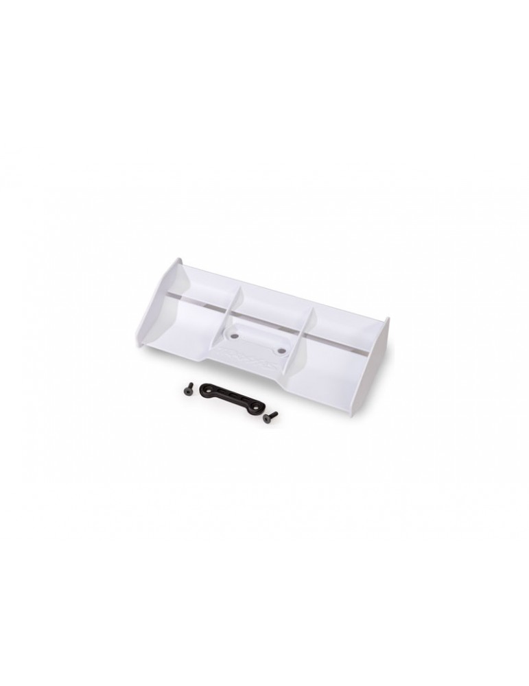 Traxxas Wing, race, low profile (white)
