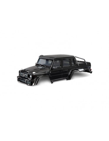 Traxxas Body, Mercedes-Benz G 63 (black) (clipless)
