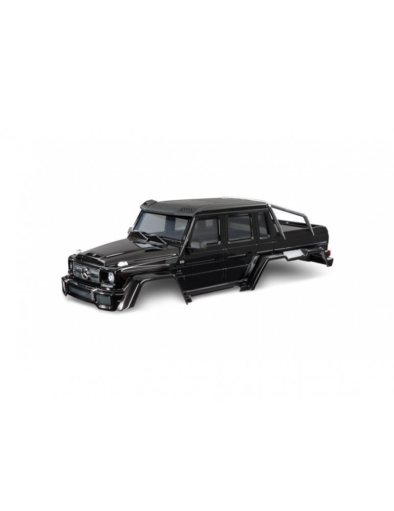 Traxxas Body, Mercedes-Benz G 63 (black) (clipless)