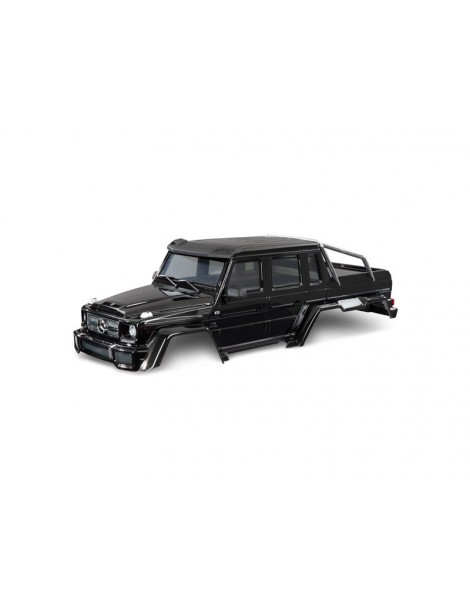 Traxxas Body, Mercedes-Benz G 63 (black) (clipless)