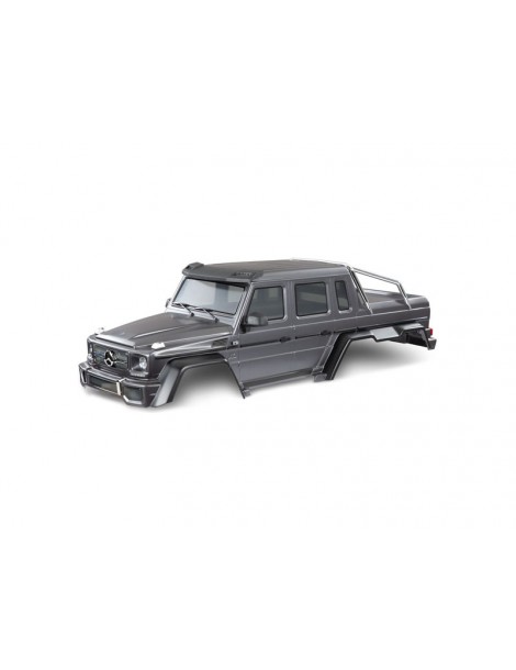 Traxxas Body, Mercedes-Benz G 63 (silver) (clipless)