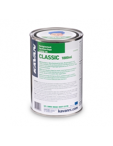 Blizgus viršutinis lakas Classic, 1000 ml-KAV9994