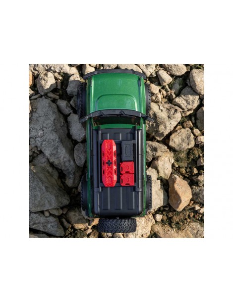 „Axial“ 1/24 SCX24 ‚Ford Bronco 4X4 RTR‘ Brushed Crawler (įskaitant akumuliatorių ir įkroviklį), žalia