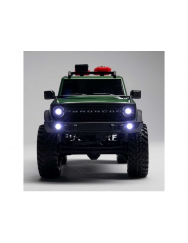 „Axial“ 1/24 SCX24 ‚Ford Bronco 4X4 RTR‘ Brushed Crawler (įskaitant akumuliatorių ir įkroviklį), žalia