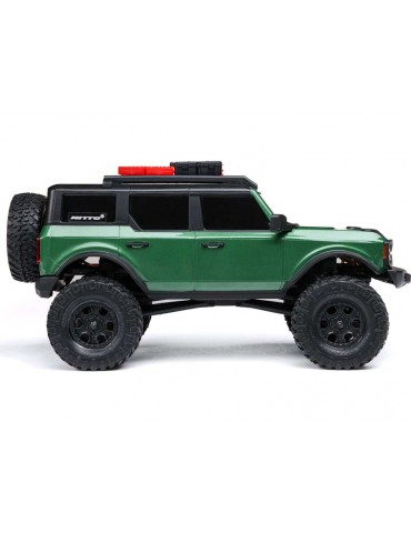 „Axial“ 1/24 SCX24 ‚Ford Bronco 4X4 RTR‘ Brushed Crawler (įskaitant akumuliatorių ir įkroviklį), žalia