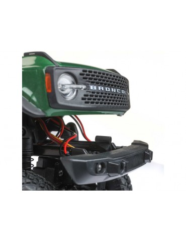 „Axial“ 1/24 SCX24 ‚Ford Bronco 4X4 RTR‘ Brushed Crawler (įskaitant akumuliatorių ir įkroviklį), žalia