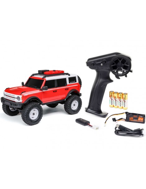 Axial 1/24 SCX24 Ford Bronco Heritage Edition 4X4 RTR Brushed Rock Crawler (Battery & Charger Includ