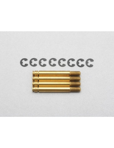 YD-4/YD-2 Titano danga dengtas amortizatoriaus velenas SLF Bigbore Shock