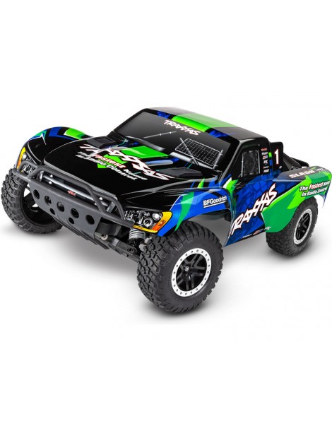 Traxxas Slash 1:10 VXL HD RTR žalia