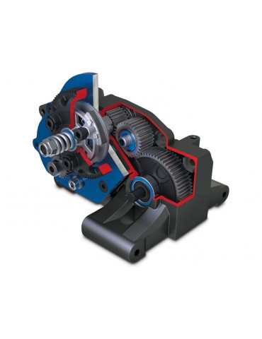 Traxxas Slash 1:10 VXL HD RTR žalia