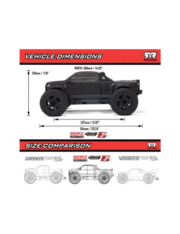 Arrma 1/10 Arrma Big Rock 223S BLX 4WD RTR DSC green