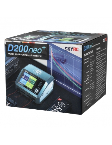 Įkroviklis D200 Neo+ LiPo 1–6S 20A 200W SkyRC – CyborgShop