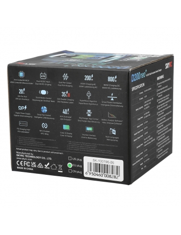 Įkroviklis D200 Neo+ LiPo 1–6S 20A 200W SkyRC – CyborgShop