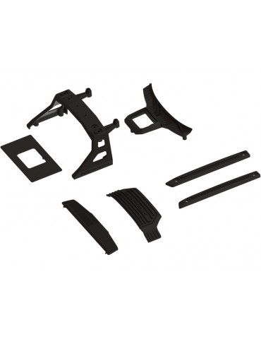 Arrma Roll Hoop, Scuttle & Grille Set: Big Rock