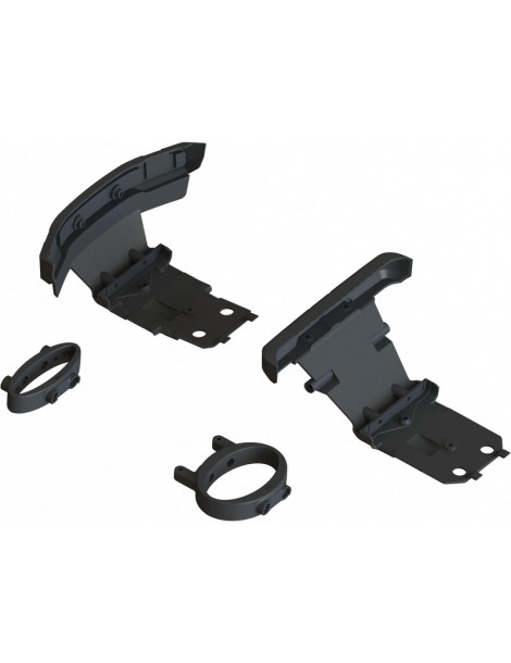 Arrma Front & Rear Bumper & Loop Set: Big Rock