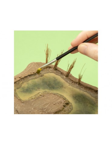 Modelcraft plokšti teptukai (5 vnt.)