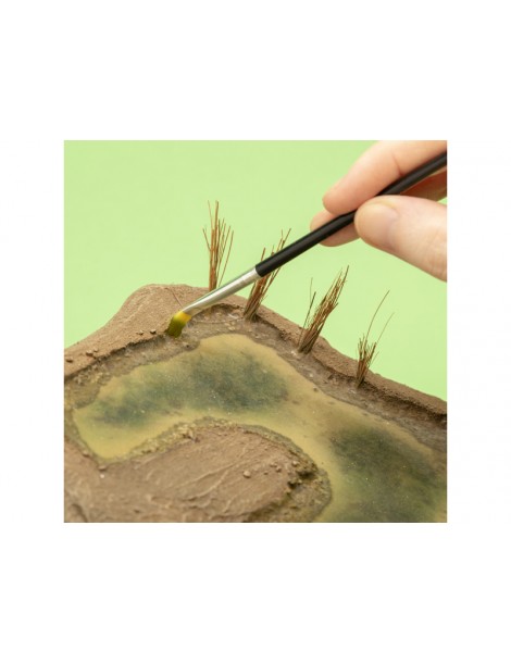 Modelcraft plokšti teptukai (5 vnt.)