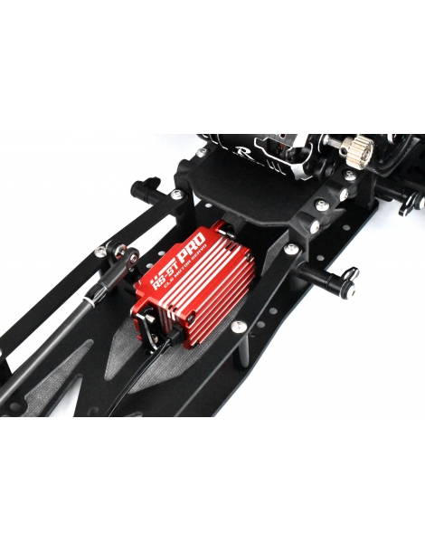 Reve D PRO žemo profilio programuojama (RWD Drift Spec/18.0kg/7.4V) bešepetėlinė servo (raudona)